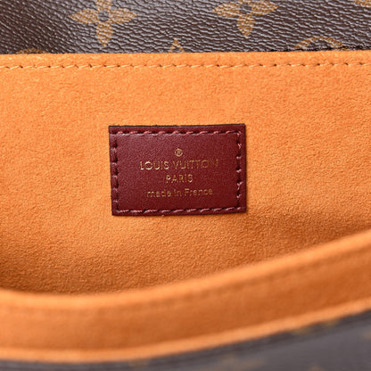 Louis Vuitton Monogram Braided Pochette Metis Safran 6 of 9