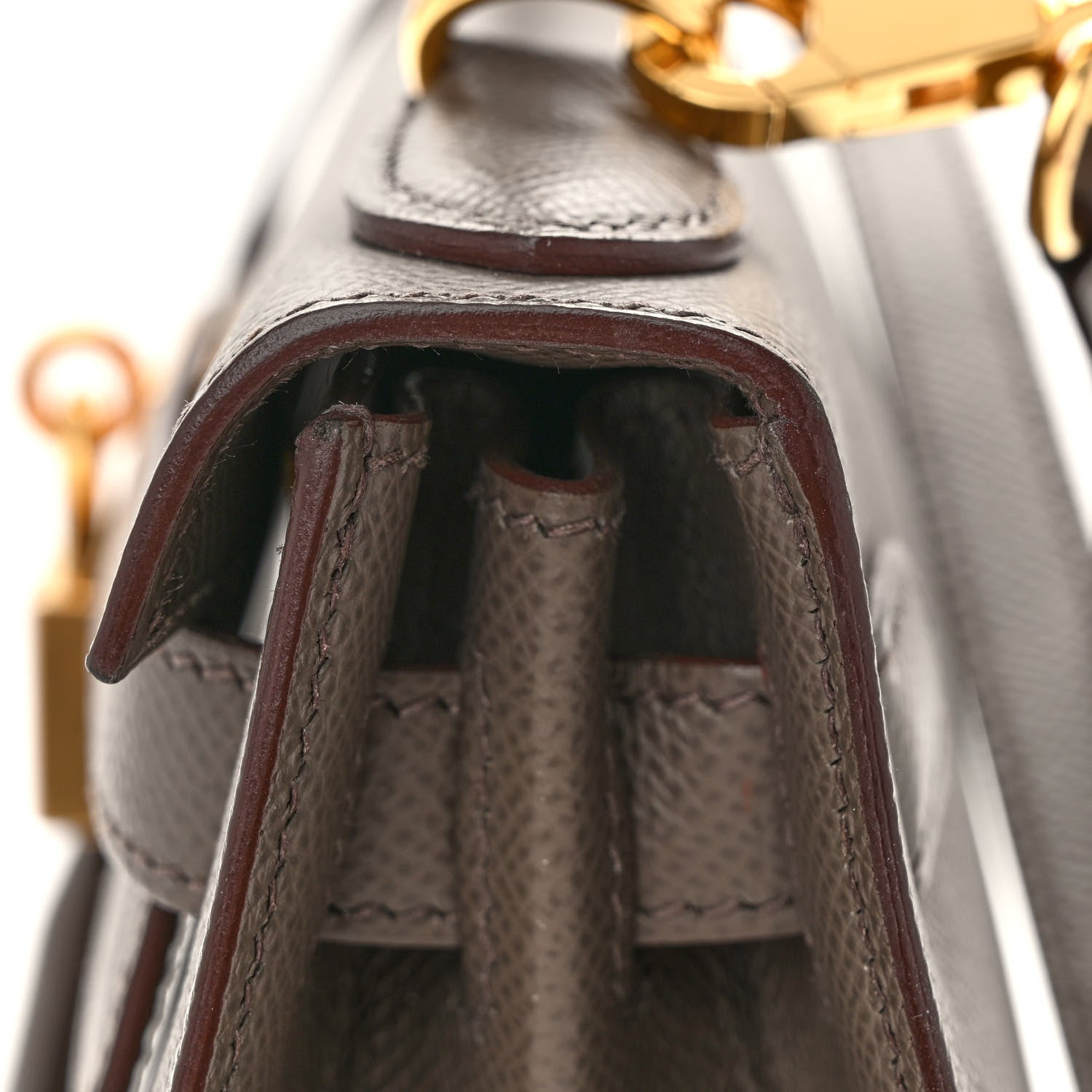 Hermes Epsom Kelly Sellier 28 Etain 11 of 12