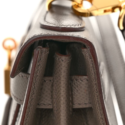 Hermes Epsom Kelly Sellier 28 Etain 11 of 12