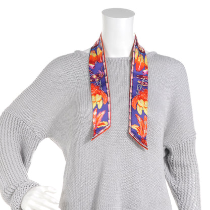 Hermes Silk Soie Brazil Twilly 2 of 5
