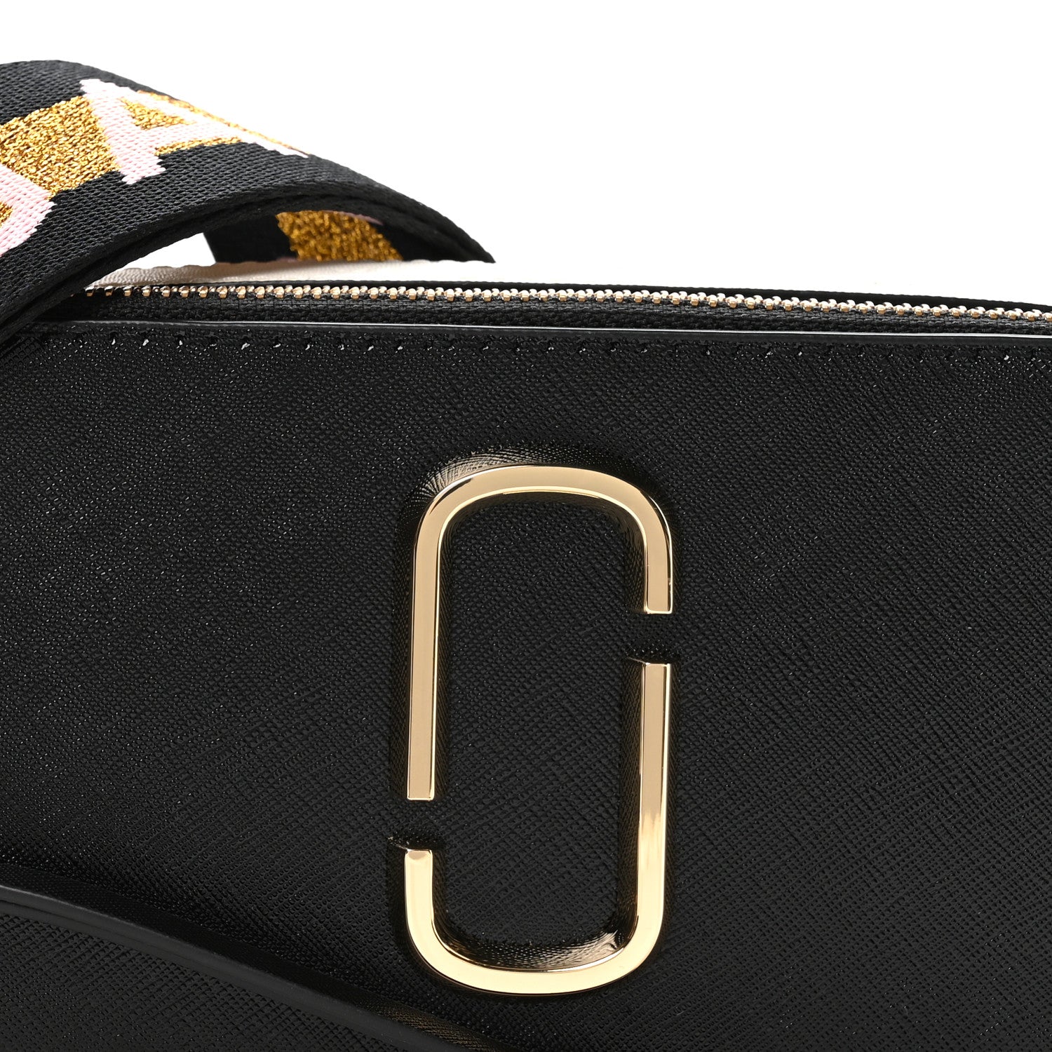 Marc Jacobs Saffiano Small Snapshot Camera Black Mulitcolor 8 of 10