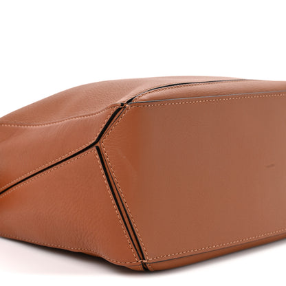Loewe Calfskin Small Puzzle Bag Tan 9 of 11