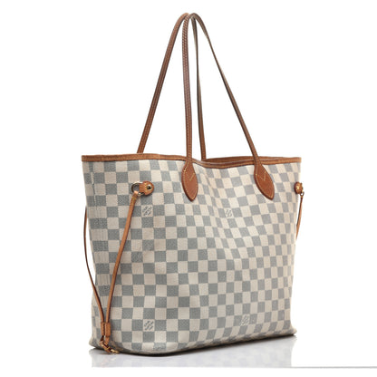 Louis Vuitton Damier Azur Neverfull MM 3 of 8