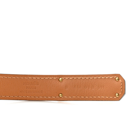 Hermes Epsom Kelly Belt Gold 3 of 4