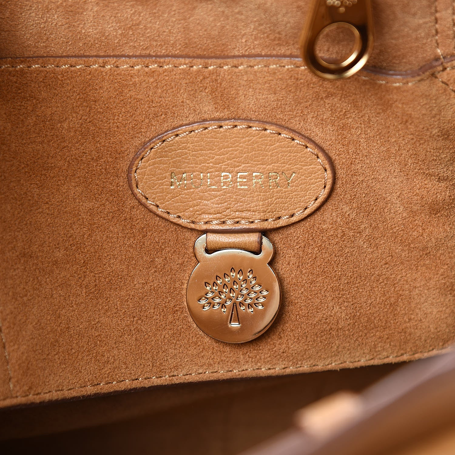 Mulberry Glossy Buffalo Bayswater Fudge 6 of 15