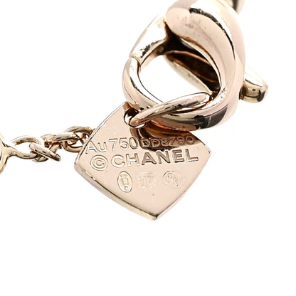 Chanel 18K Beige Gold Coco Crush Station Bracelet 4 of 4