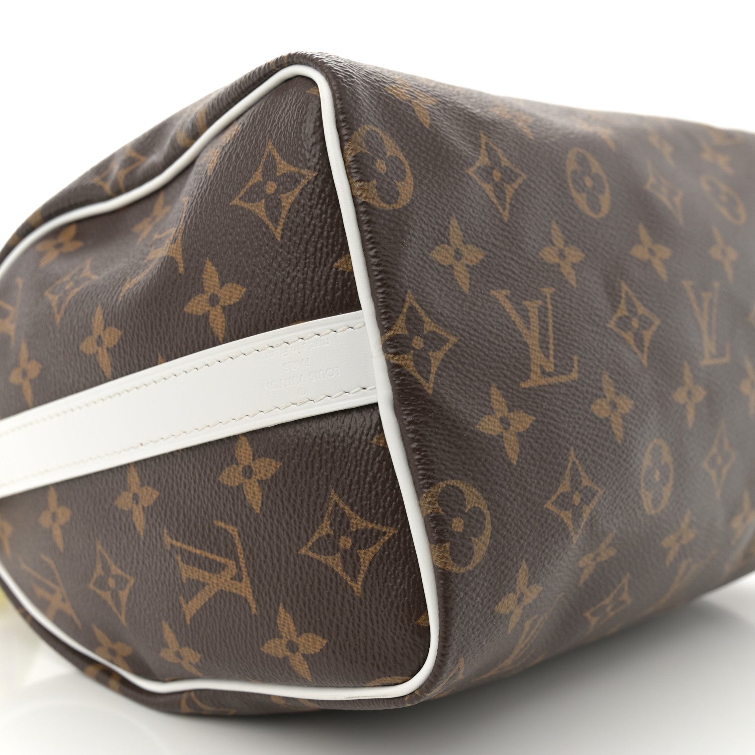Louis Vuitton Monogram LV Match Speedy Bandouliere 25 White 8 of 11