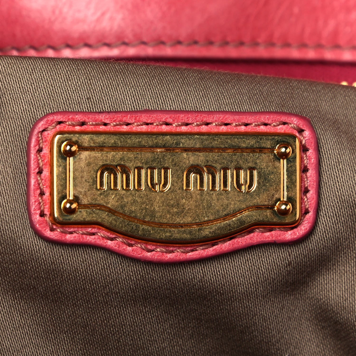 Miu Miu Vitello Lux Medium Bow Bag Rosa 5 of 23