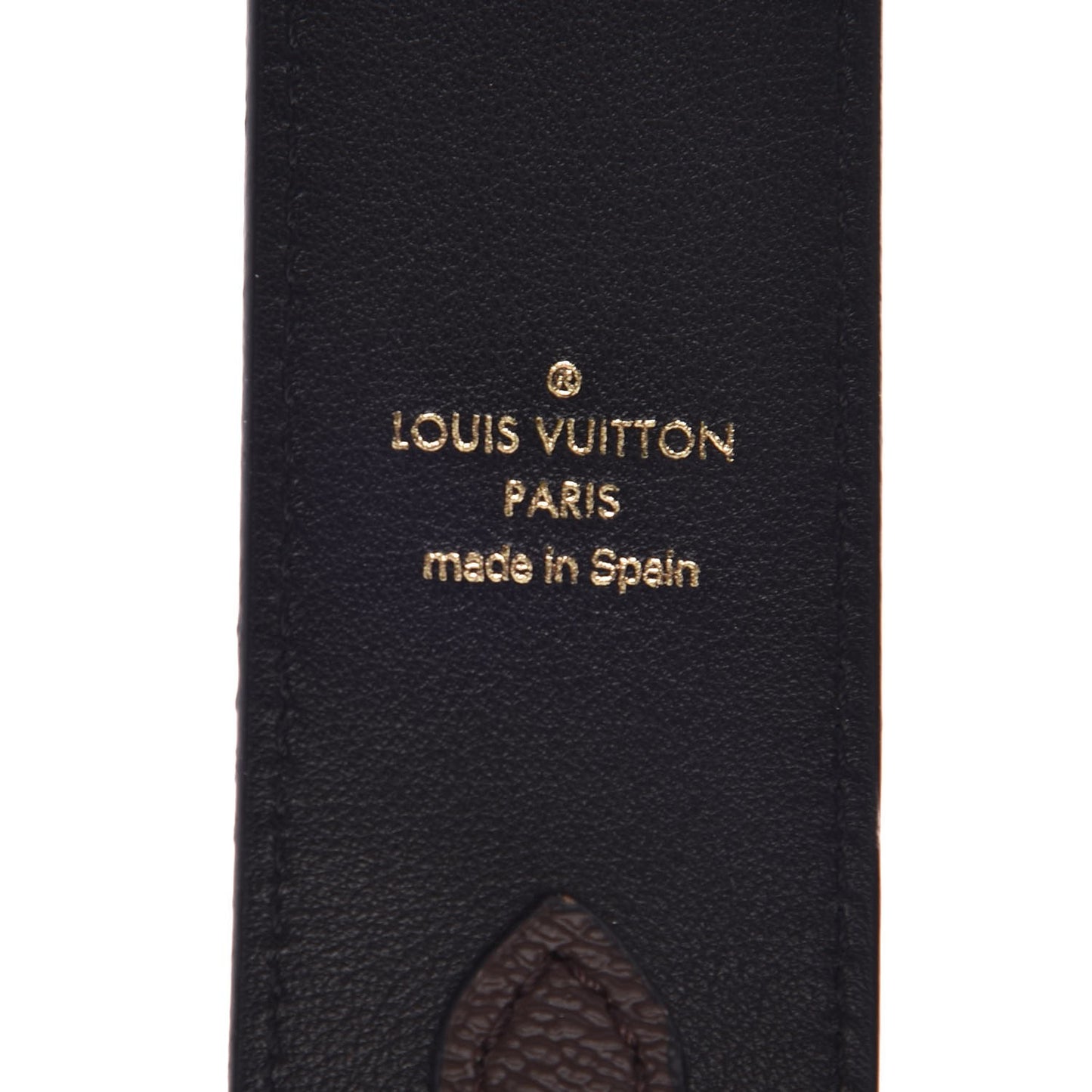Monogram Bandouliere Shoulder Strap Black
