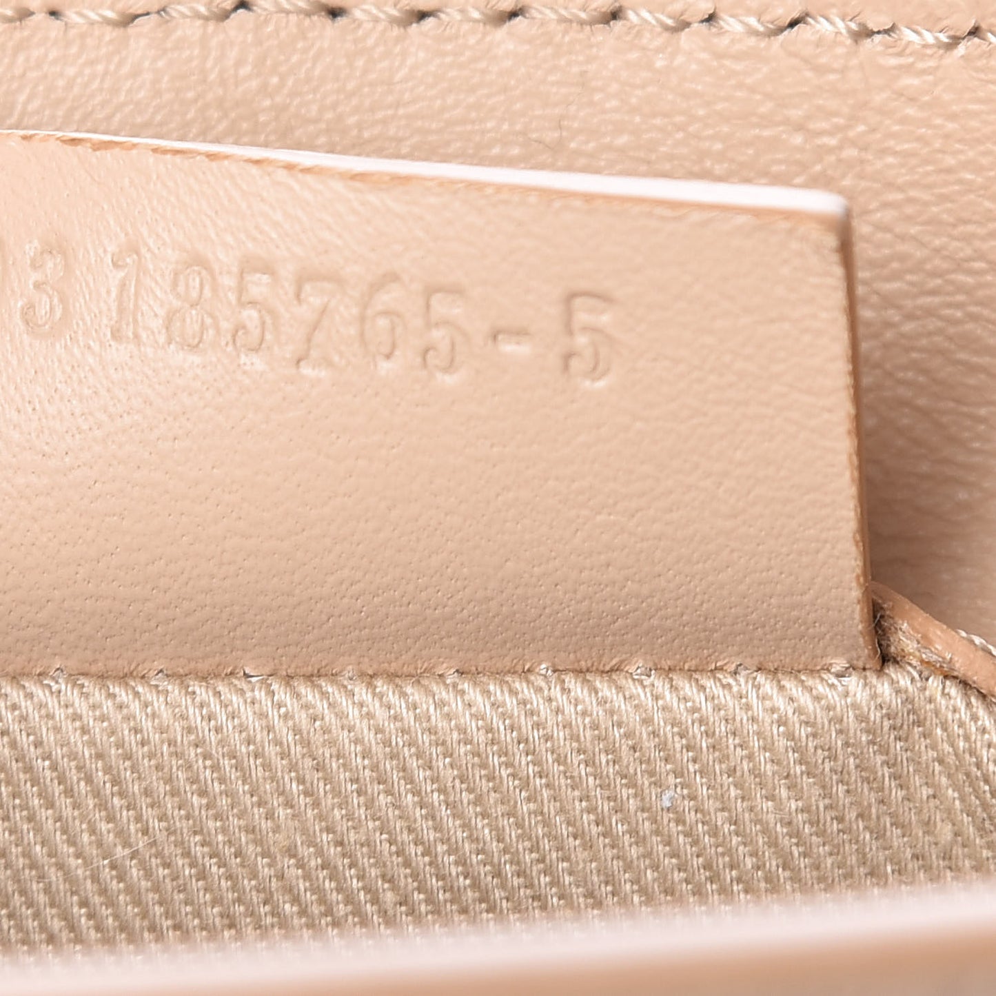 Calfskin Quilted Mini Faye Backpack Pearl Beige