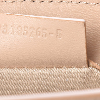 Chloe Calfskin Quilted Mini Faye Backpack Pearl Beige 9 of 10