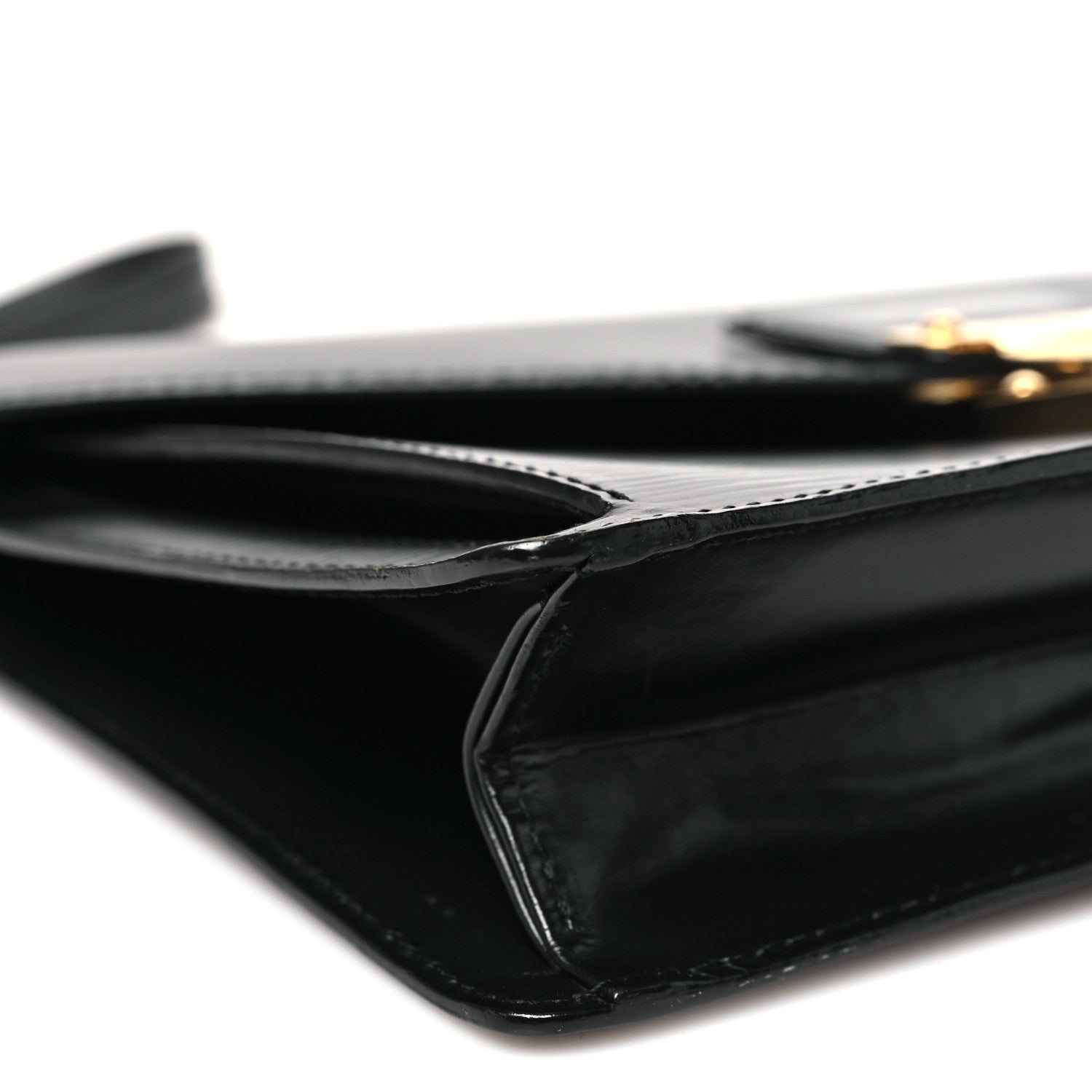 Louis Vuitton Epi Pochette Sellier Dragonne Clutch Black 8 of 11