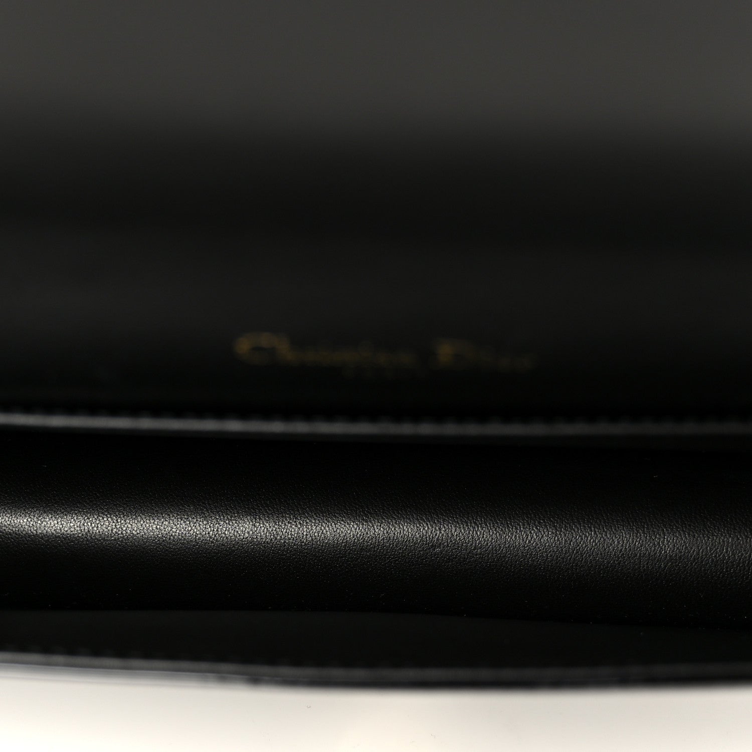 Christian Dior Patent Cannage Lady Dior Pouch Black 6 of 14