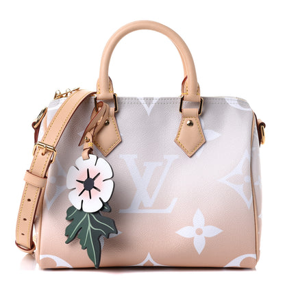 Louis Vuitton Monogram Giant By The Pool Speedy Bandouliere 25 Brume 1 of 4