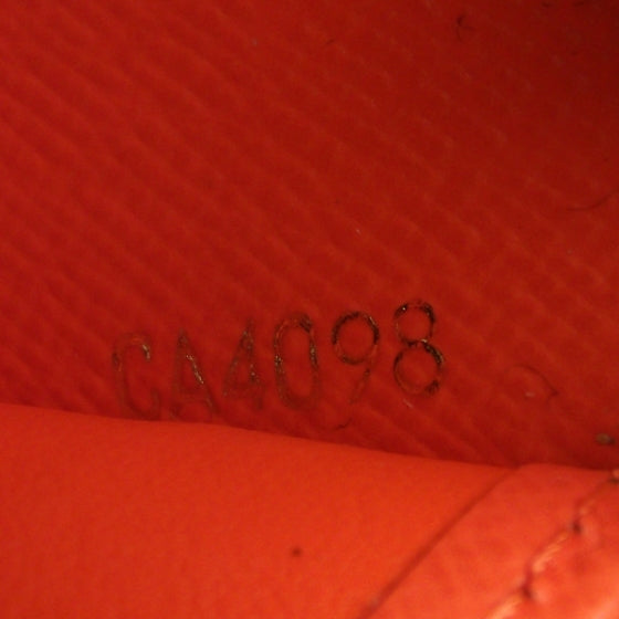 Monogram Graffiti Zippy Wallet Orange