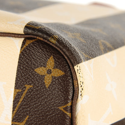 Louis Vuitton Monogram Rayures Neverfull MM 9 of 12