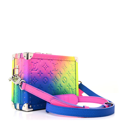 Louis Vuitton Taurillon Monogram Illusion Clutch Box Multicolor 3 of 11
