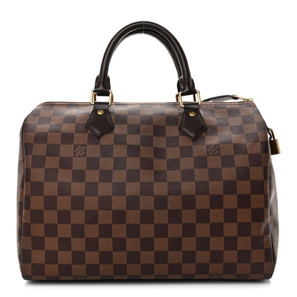Louis Vuitton Damier Ebene Speedy 30 1 of 10