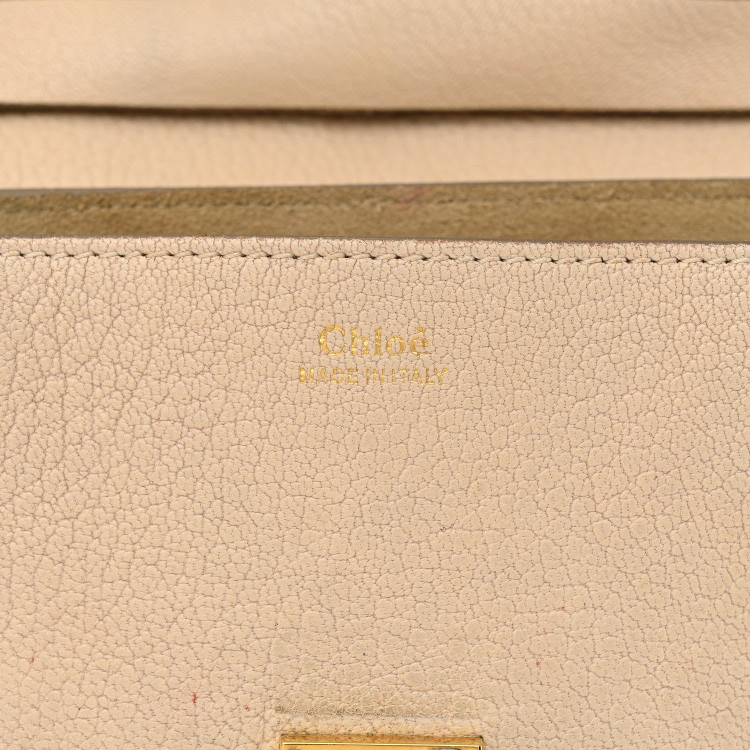 Chloe Grained Lambskin Mini Drew Shoulder Bag Abstract White 6 of 18