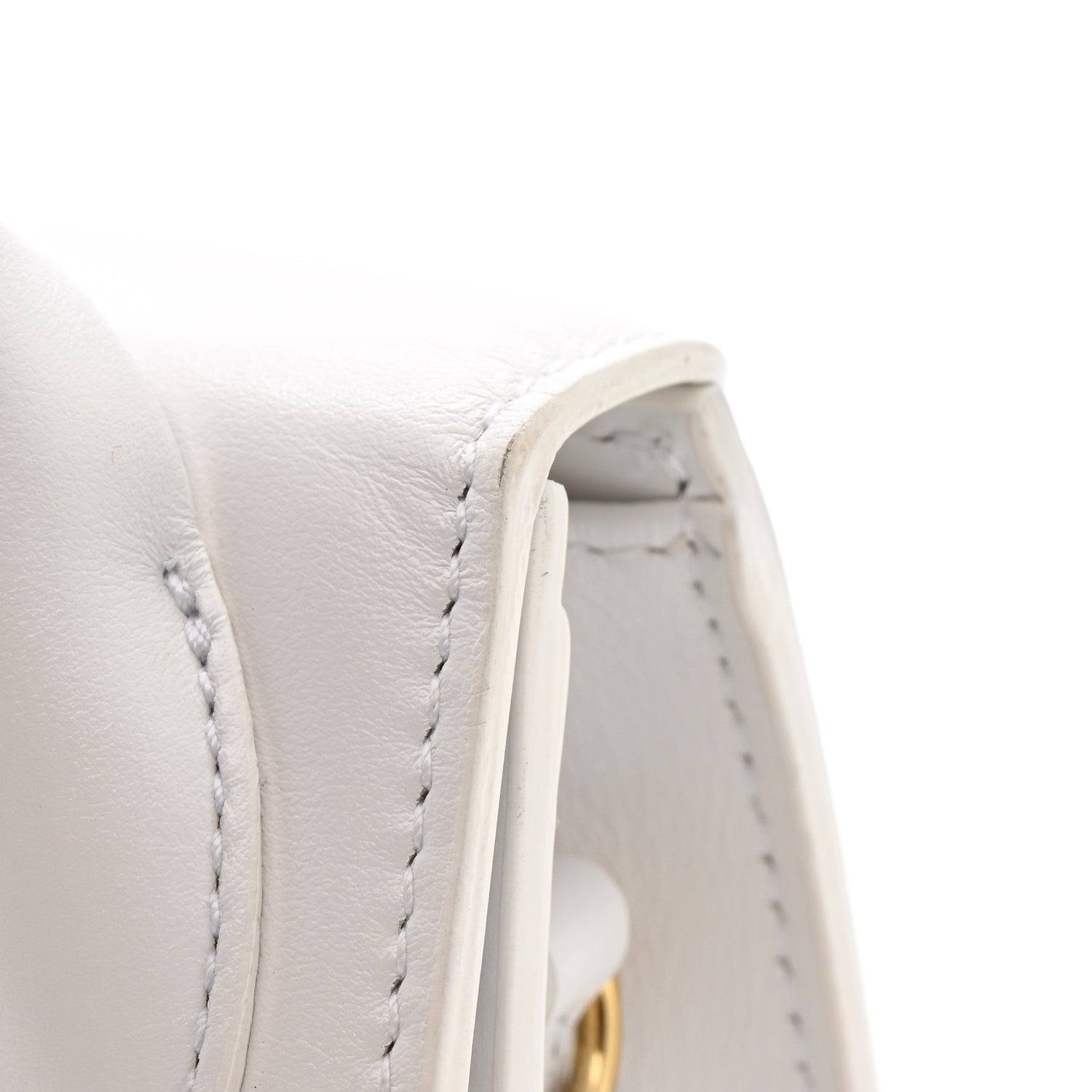 Jacquemus Smooth Calfskin Le Chiquito Long White 12 of 16