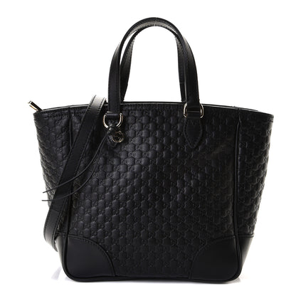 Gucci Microguccissima Small Bree Tote Black 1 of 7