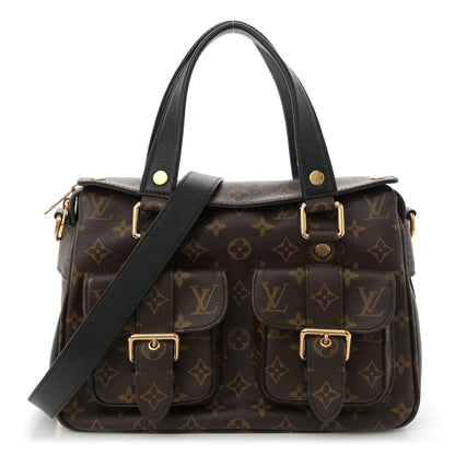 Louis Vuitton Monogram Manhattan NM Black 1 of 15