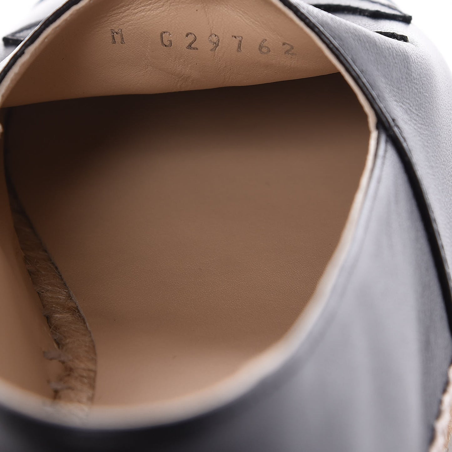 Lambskin CC Espadrilles 38 Black