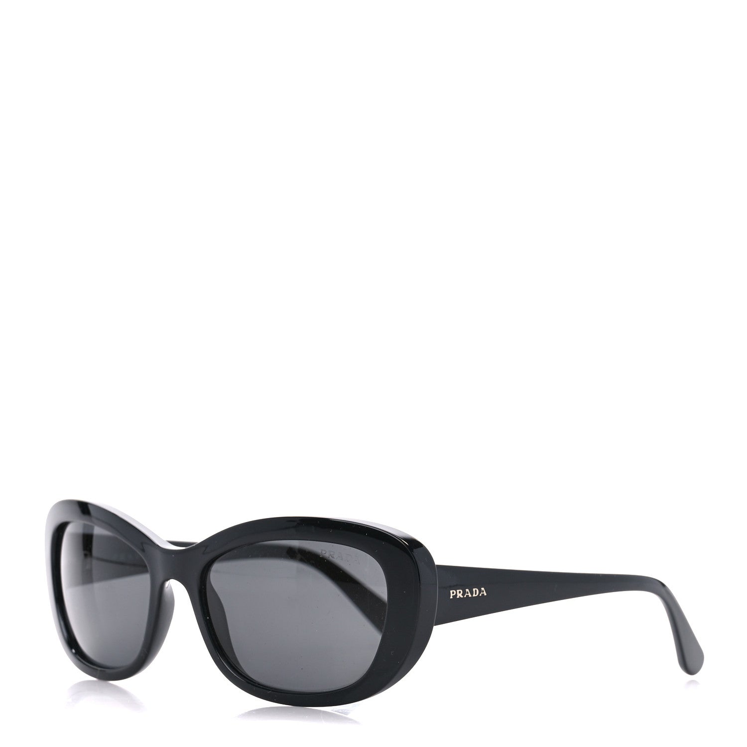 Prada Square Sunglasses SPR 18V Black 1 of 8
