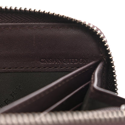 Burberry Smoked Check Zip Around Wallet Chocolate 8 of 9