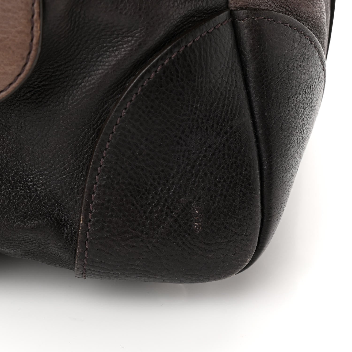 Prada Glace Calf Shoulder Bag Ardesia Fumo 11 of 15