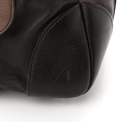Prada Glace Calf Shoulder Bag Ardesia Fumo 11 of 15