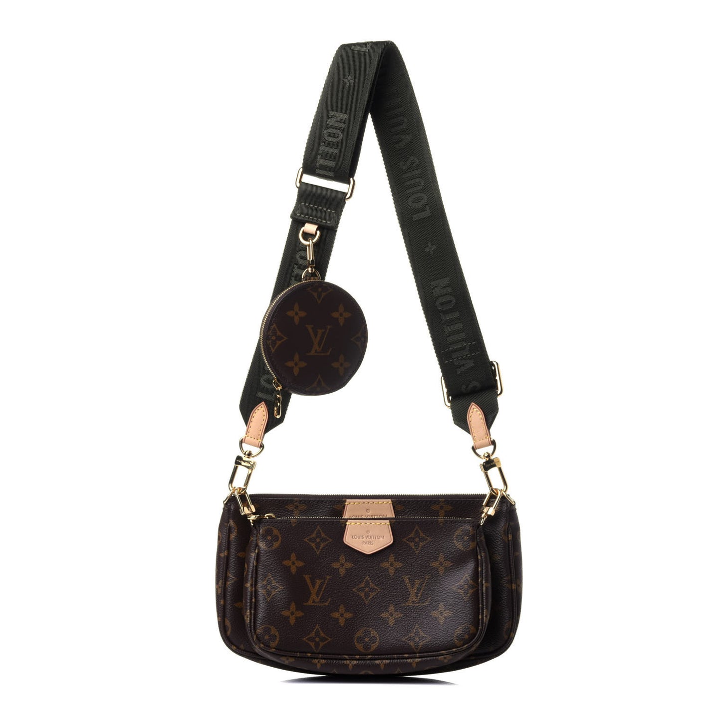 Monogram Multi Pochette Accessories Kaki