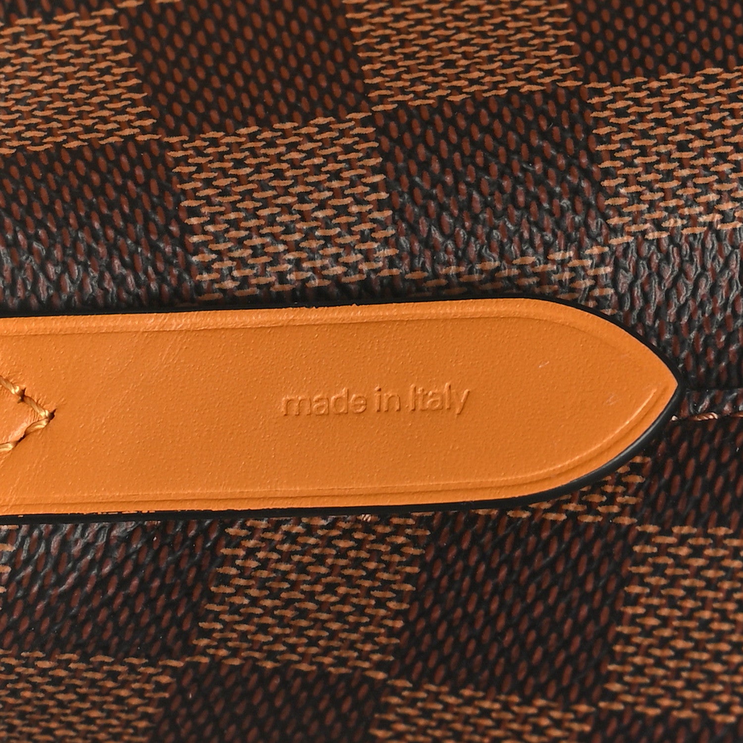 Louis Vuitton Damier Ebene Neonoe MM Safran 6 of 11
