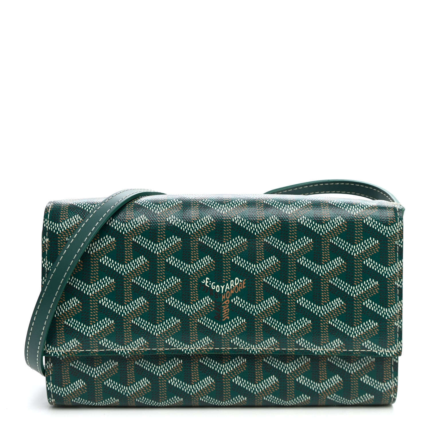 Goyard Goyardine Varenne Continental Wallet Green 1 of 9
