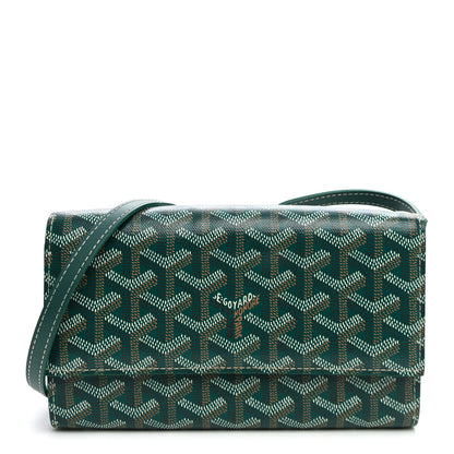 Goyard Goyardine Varenne Continental Wallet Green 1 of 9