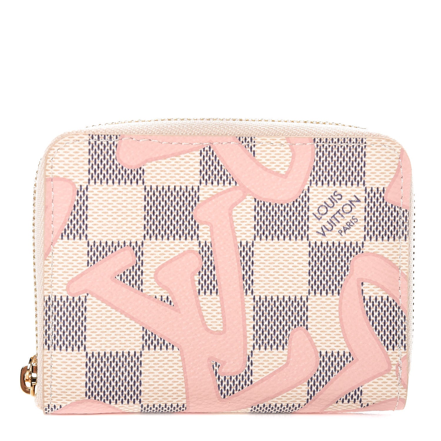 Louis Vuitton Damier Azur Tahitienne Zippy Coin Purse 1 of 8