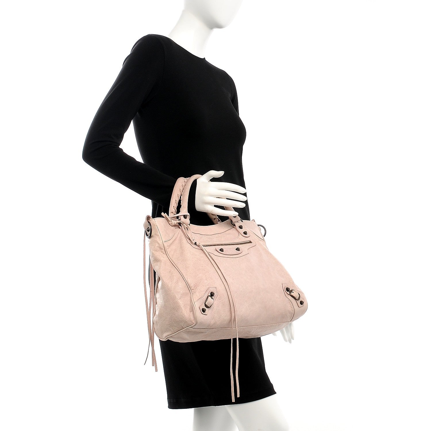 Balenciaga Agneau Classic Hardware Velo Bois De Rose 2 of 11