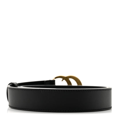 Gucci Calfskin Double G 30mm Belt 95 38 Black 2 of 8