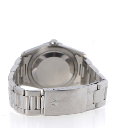 Rolex Stainless Steel 36mm Oyster Perpetual Datejust Watch Silver 16200 4 of 7