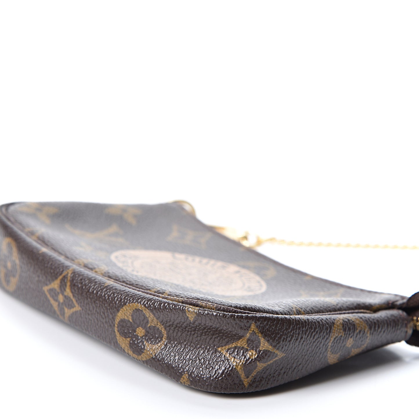 Monogram Complice Trunks and Bags Mini Pochette Accessories Beige