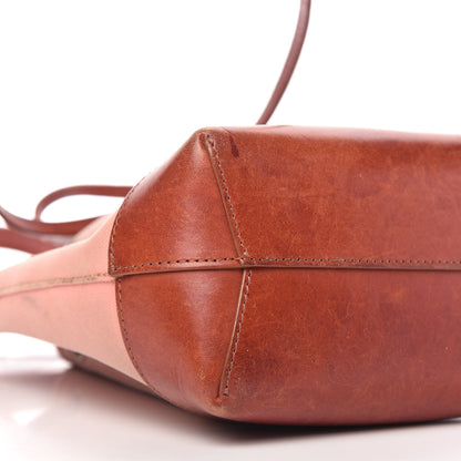 Mansur Gavriel Canvas Calfskin Bucket Bag Blush Moss 6 of 9