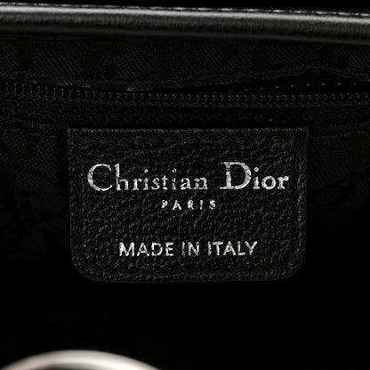 Christian Dior Calfskin Saddle Bag Black 6 of 11