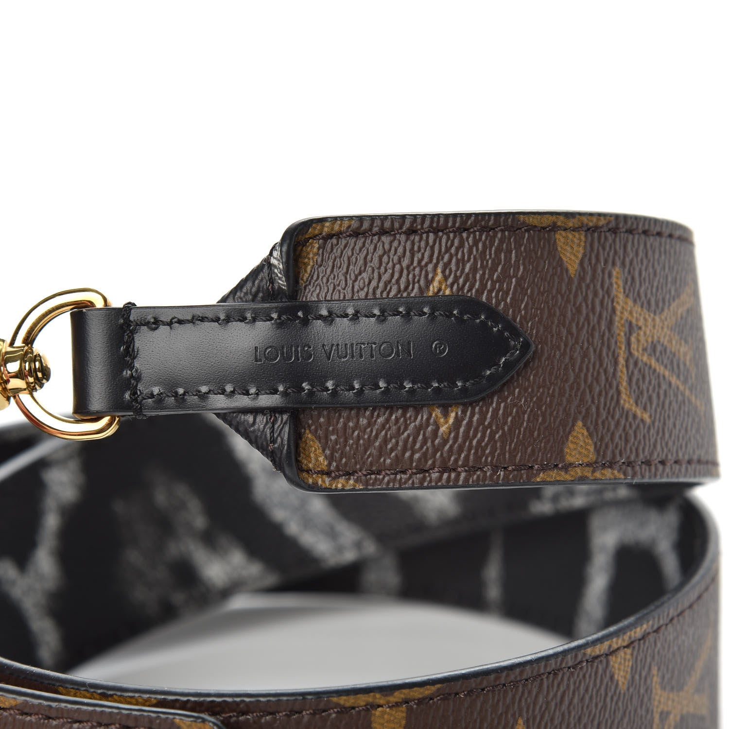 Louis Vuitton Monogram Animal Bandouliere Shoulder Strap Grey 6 of 6