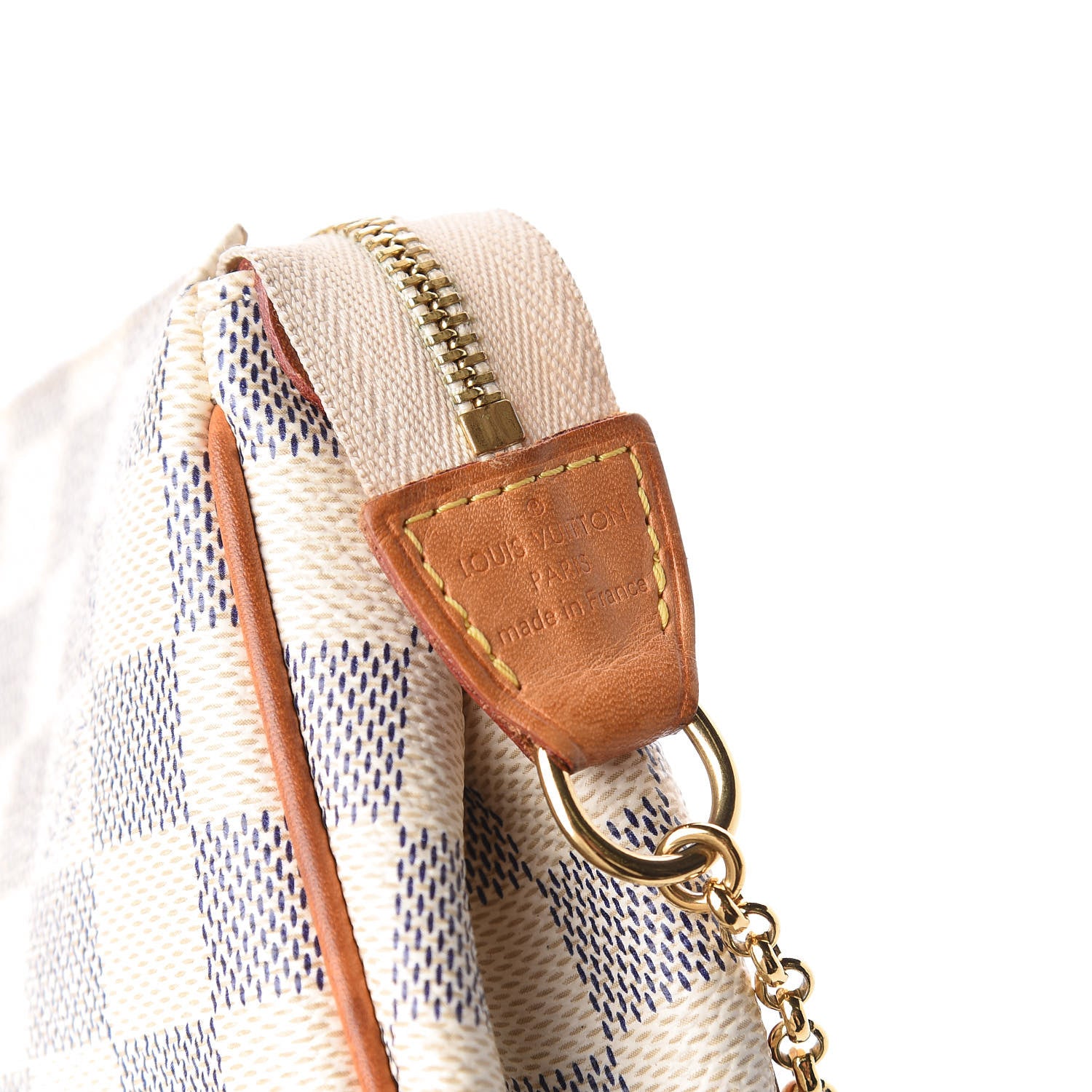 Louis Vuitton Damier Azur Eva Clutch 8 of 10