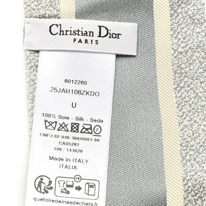 Christian Dior Silk Dior Jardin d'Hiver Mitzah Scarf Mitzah Scarf White Multicolor 3 of 3