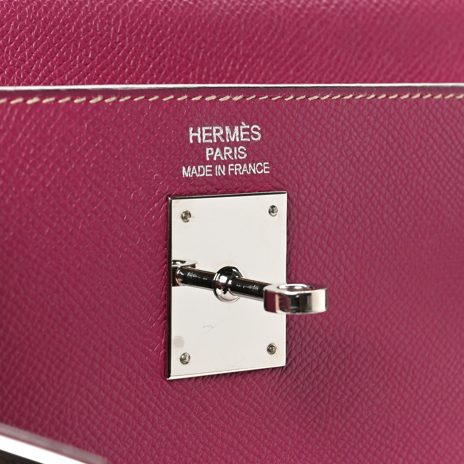 Hermes Epsom Candy Kelly Retourne 35 Tosca Rose Tyrien 7 of 10
