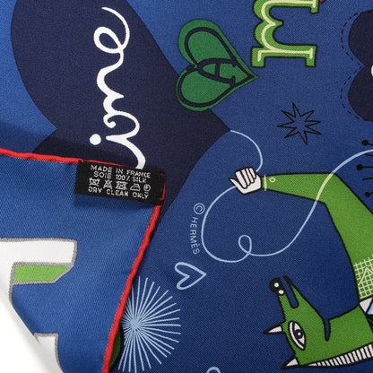 Hermes Silk Les Confessions Scarf 90 2 of 3