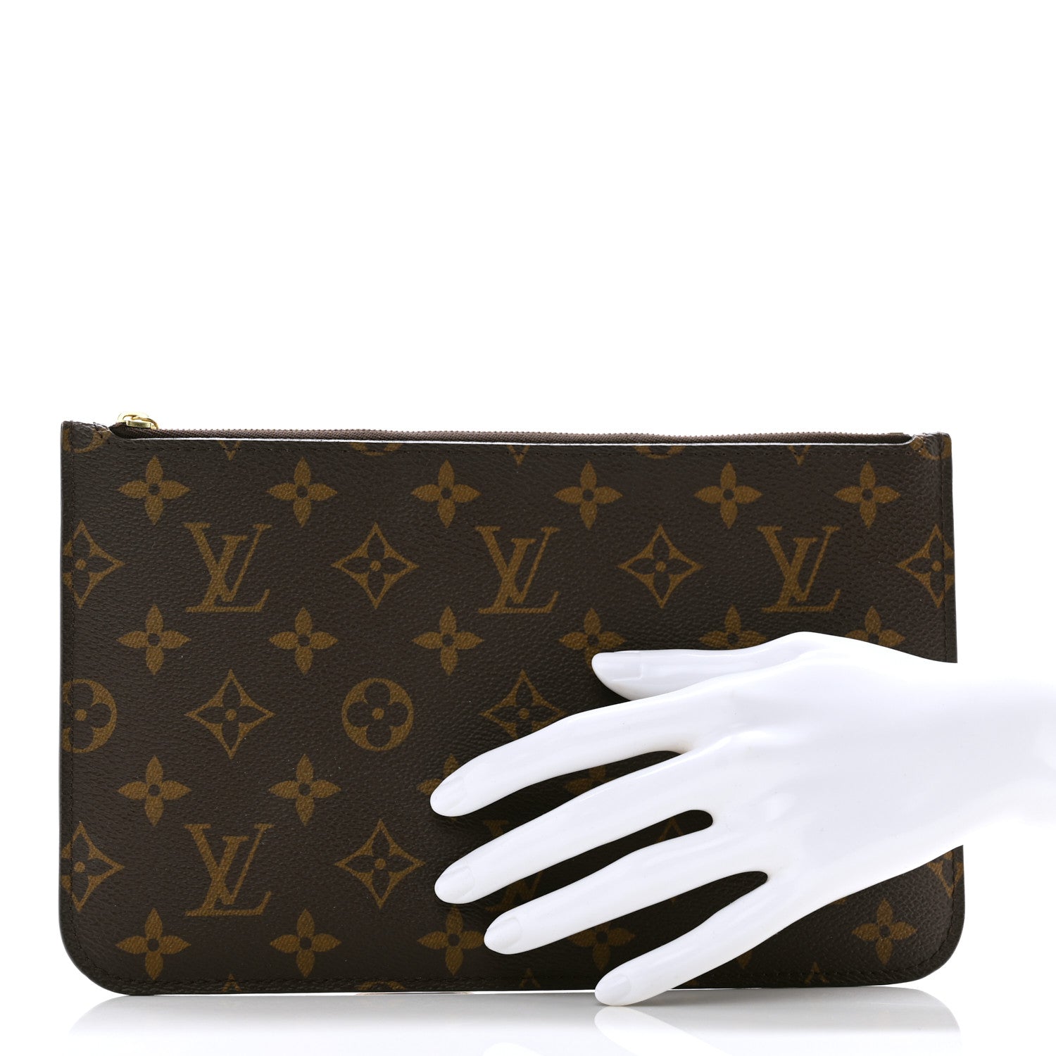 Louis Vuitton Monogram Neverfull MM GM Pochette 2 of 8