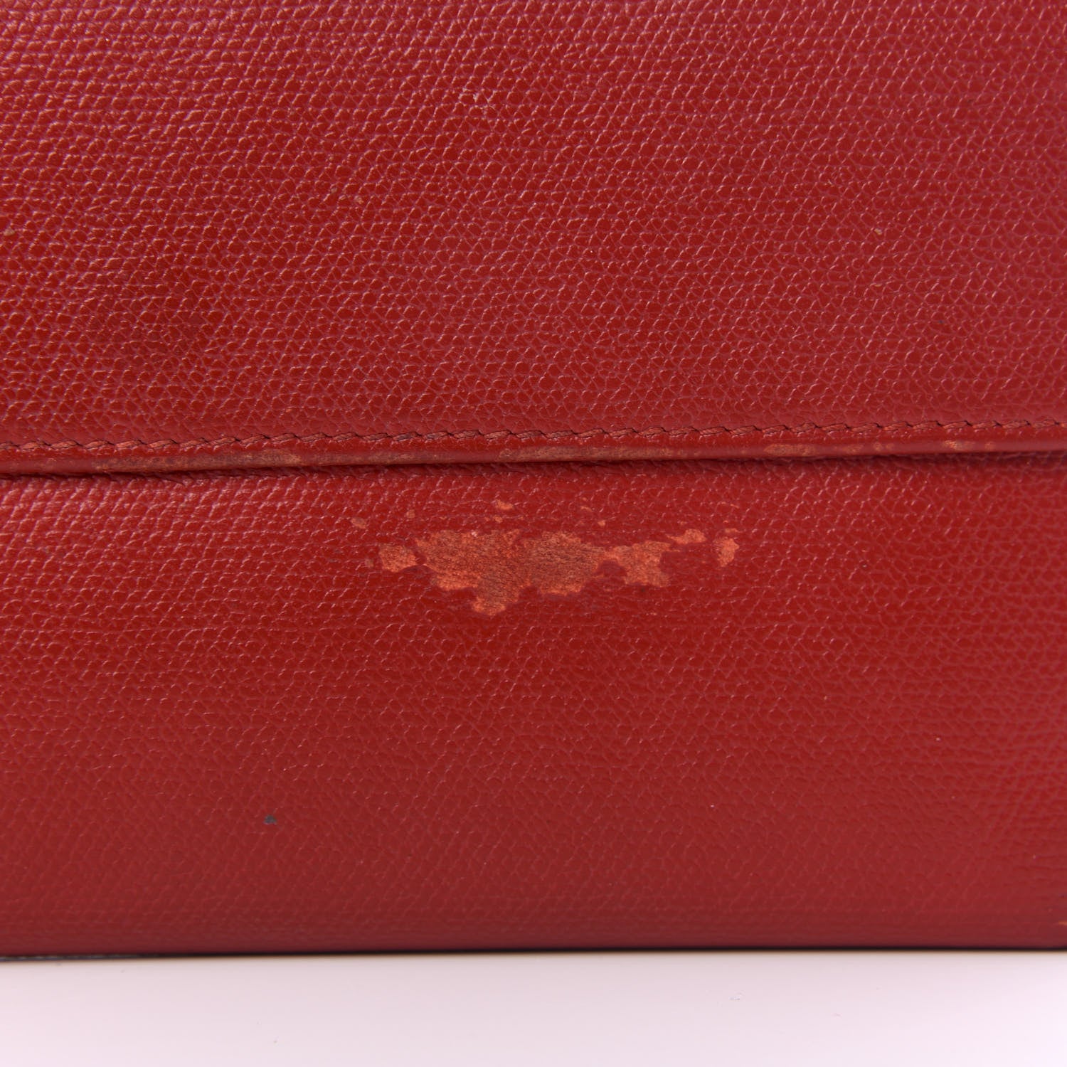 Chanel Grained Calfskin CC Long Wallet Red 14 of 15