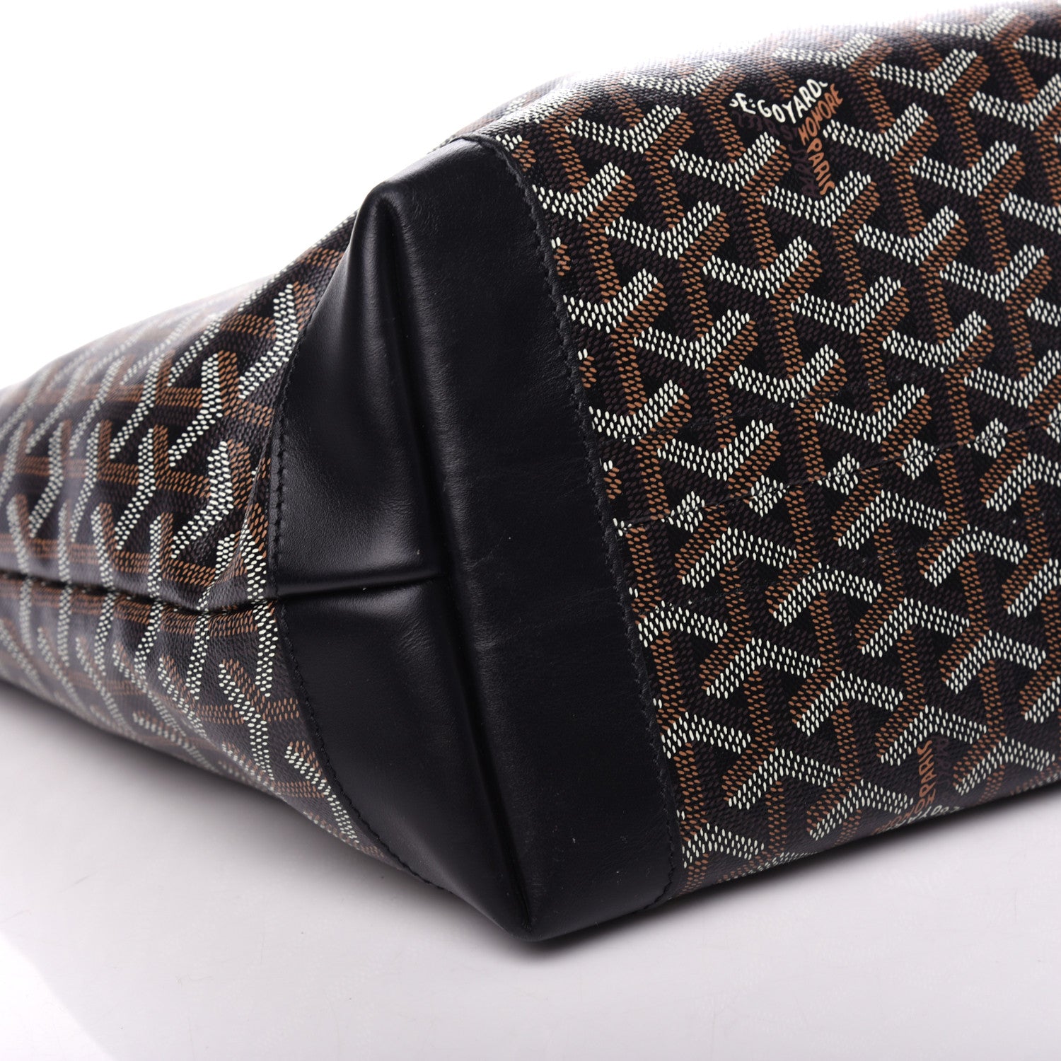 Goyard Goyardine Bellechasse Biaude MM Tote Black 7 of 8